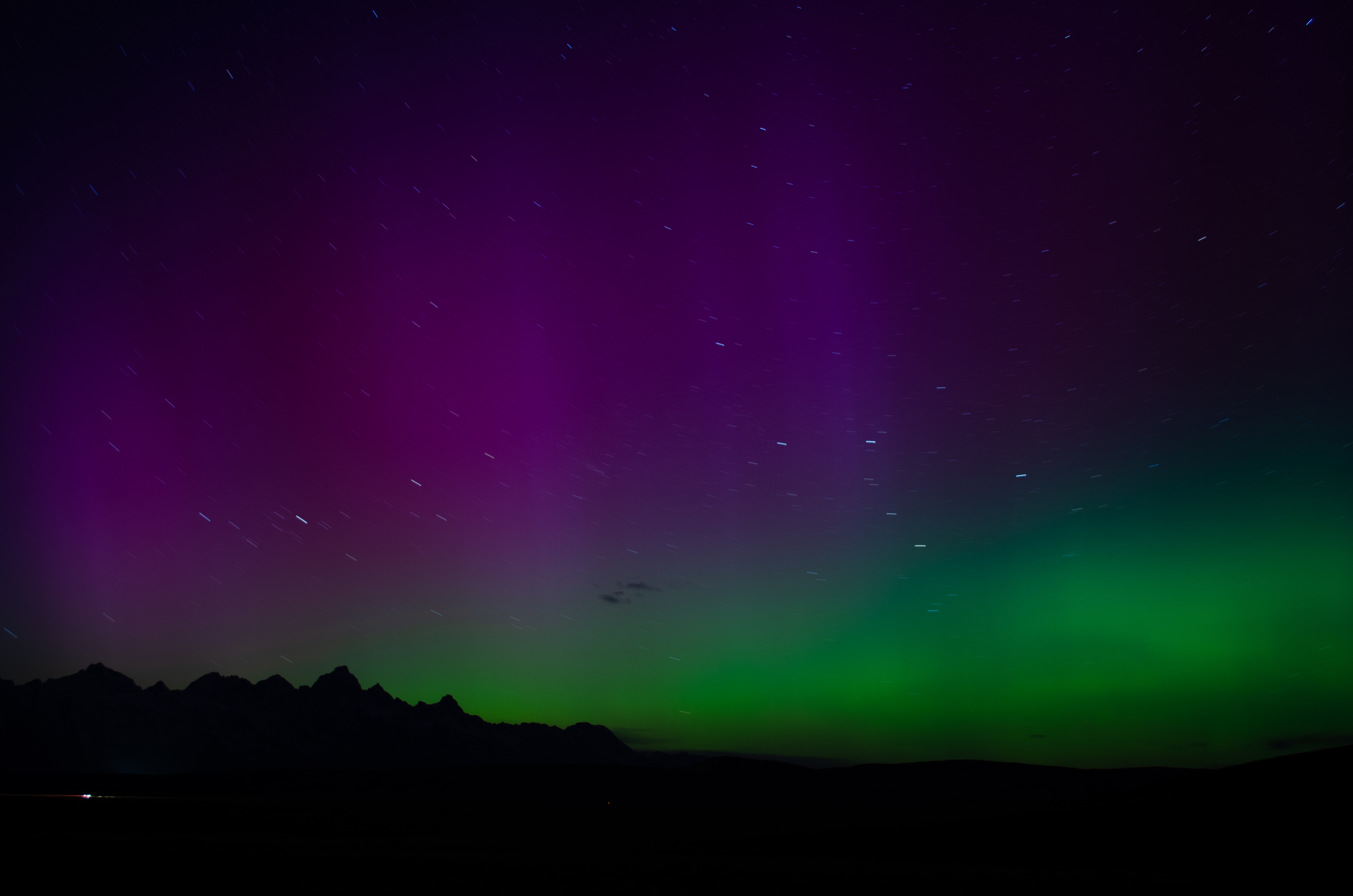 Photo of the Aurora Boriallis